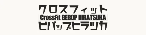 湘南平塚初クロスフィットボックス｜CrossFit BEBOP HIRATSUKA
